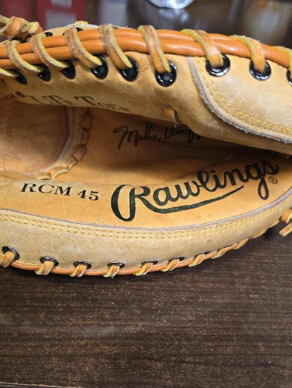 Rawlings Mike Piazza Lite Toe Tan Baseball Glove Hall Of Fame 2018